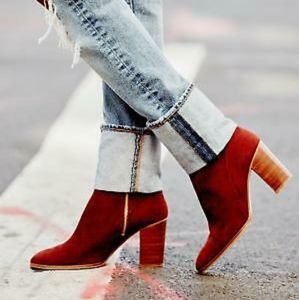 Free People Breakers Heel Boot EUC
